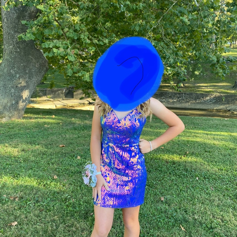 Sequin cocktail dress
